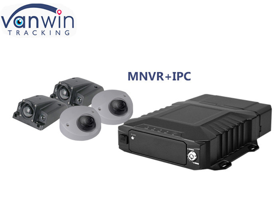 1080P IP MNVR 4 Channel NVR المحمول مع GPS 4G WIFI AI