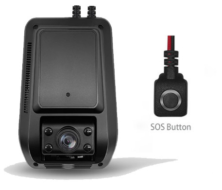 4G ADAS Dash Cam مُسجل فيديو للسيارات OEM 2CH 1080P DVR 4G WIFI GPS للتاكسي