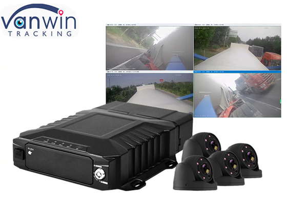 1080p 4 قناة جهاز تسجيل محمول HDD 4G Mdvr GPS Wifi حافلة تاكسي شاحنة حافلة مدرسة Mdvr